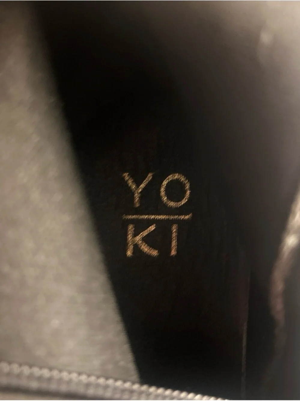 Yoki Black Over-the-Knee Block Heel Boots - Women